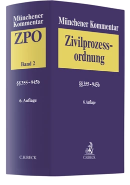 Abbildung von Münchener Kommentar zur Zivilprozessordnung: ZPO, Band 2: §§ 355-945b | 6. Auflage | 2020 | beck-shop.de