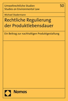 Abbildung von Stadermann | Rechtliche Regulierung der Produktlebensdauer | 1. Auflage | 2019 | 50 | beck-shop.de