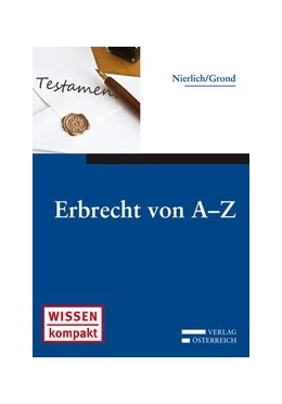 Abbildung von Nierlich / Grond | Erbrecht von A-Z | 1. Auflage | 2012 | beck-shop.de