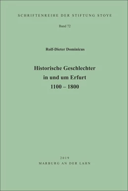 Abbildung von DOMINICUS, R: HISTORISCHE GESCHLECHTER | 1. Auflage | | beck-shop.de