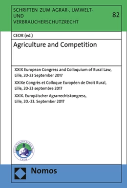 Abbildung von CEDR | Agriculture and Competition | 1. Auflage | 2019 | 82 | beck-shop.de