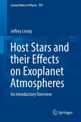 Abbildung von Linsky | Host Stars and their Effects on Exoplanet Atmospheres | 1. Auflage | 2019 | beck-shop.de