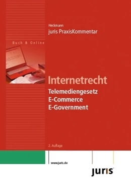 Abbildung von Heckmann | juris PraxisKommentar Internetrecht | 2. Auflage | 2010 | beck-shop.de