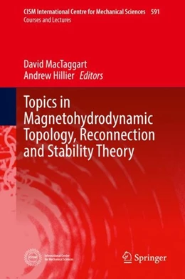 Abbildung von Mactaggart / Hillier | Topics in Magnetohydrodynamic Topology, Reconnection and Stability Theory | 1. Auflage | 2019 | beck-shop.de