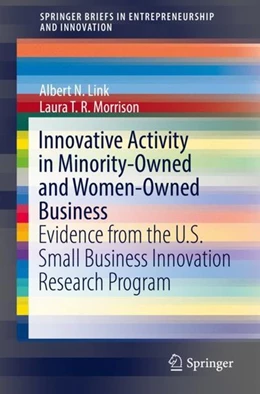 Abbildung von Link / Morrison | Innovative Activity in Minority-Owned and Women-Owned Business | 1. Auflage | 2019 | beck-shop.de