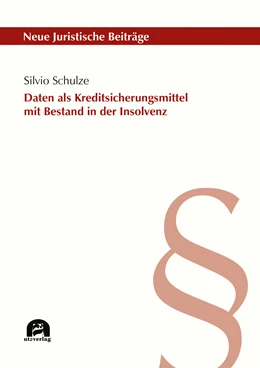 Abbildung von Schulze | Daten als Kreditsicherungsmittel mit Bestand in der Insolvenz | 1. Auflage | 2019 | beck-shop.de