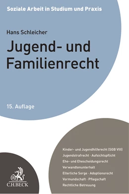 Abbildung von Schleicher | Jugend- und Familienrecht | 15. Auflage | 2020 | beck-shop.de