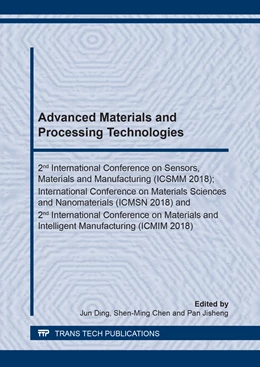 Abbildung von Ding / Chen | Advanced Materials and Processing Technologies | 1. Auflage | 2019 | beck-shop.de