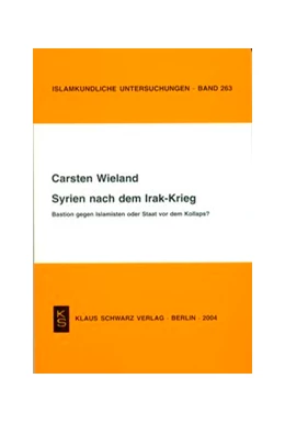 Abbildung von Wieland | Syrien nach dem Irak-Krieg | 1. Auflage | 2019 | 263 | beck-shop.de