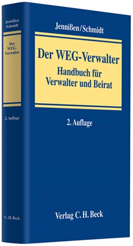 Abbildung von Jennißen / Schmidt | Der WEG-Verwalter | 2. Auflage | 2010 | beck-shop.de