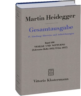 Abbildung von Heidegger / Trawny | Vigiliae und Notturno | 1. Auflage | 2019 | beck-shop.de