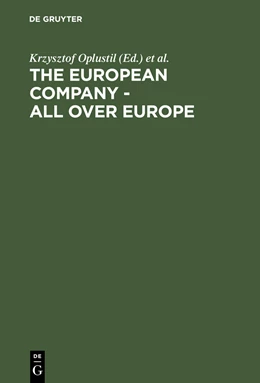 Abbildung von Oplustil / Teichmann | The European Company - all over Europe | 1. Auflage | 2004 | beck-shop.de