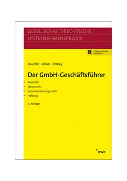 Abbildung von Daumke / Keßler | Der GmbH-Geschäftsführer | 6. Auflage | 2019 | beck-shop.de