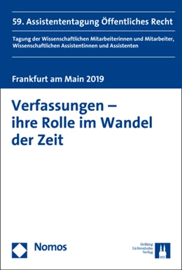 Abbildung von Donath | Verfassungen - ihre Rolle im Wandel der Zeit | 1. Auflage | 2019 | beck-shop.de