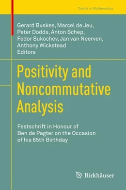 Abbildung von Buskes / De Jeu | Positivity and Noncommutative Analysis | 1. Auflage | 2019 | beck-shop.de