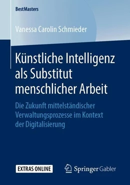 Abbildung von Schmieder | Künstliche Intelligenz als Substitut menschlicher Arbeit | 1. Auflage | 2019 | beck-shop.de