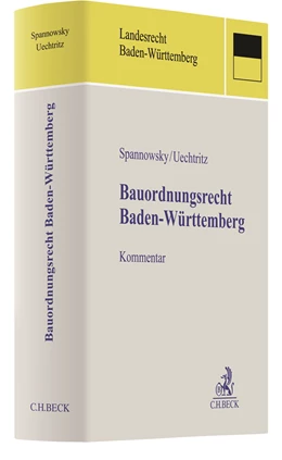 Abbildung von Spannowsky / Uechtritz | Bauordnungsrecht Baden-Württemberg | 1. Auflage | 2020 | beck-shop.de