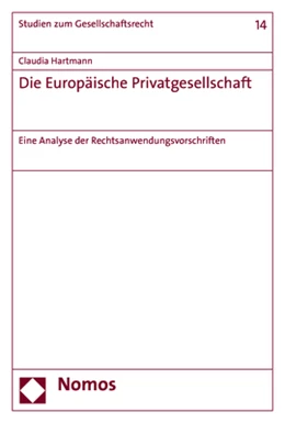 Abbildung von Hartmann | Die Europäische Privatgesellschaft | 1. Auflage | 2019 | 14 | beck-shop.de