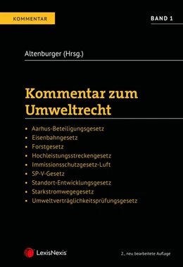 Abbildung von Altenburger / Berger | Kommentar zum Umweltrecht Band 1 | 2. Auflage | 2019 | beck-shop.de