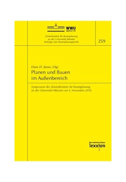 Abbildung von Hans D. | Planen und Bauen im Außenbereich | 1. Auflage | 2019 | 259 | beck-shop.de
