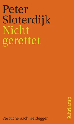Abbildung von Sloterdijk | Nicht gerettet | 1. Auflage | 2019 | beck-shop.de