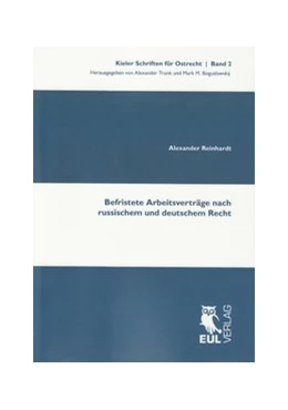 Abbildung von Reinhardt | Befristete Arbeitsverträge nach russischem und deutschem Recht | 1. Auflage | 2010 | 2 | beck-shop.de