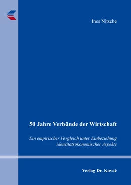 Abbildung von Nitsche | 50 Jahre Verbände der Wirtschaft | 1. Auflage | 2019 | 228 | beck-shop.de