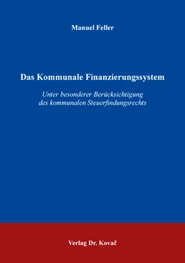 Abbildung von Feller | Das Kommunale Finanzierungssystem | 1. Auflage | 2019 | 5 | beck-shop.de