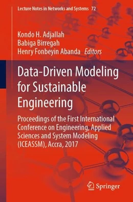 Abbildung von Adjallah / Birregah | Data-Driven Modeling for Sustainable Engineering | 1. Auflage | 2019 | beck-shop.de
