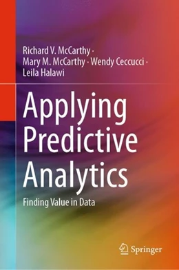 Abbildung von McCarthy / Ceccucci | Applying Predictive Analytics | 1. Auflage | 2019 | beck-shop.de