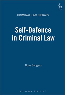 Sangero Self Defence In Criminal Law 1 Auflage 19 Beck Shop De