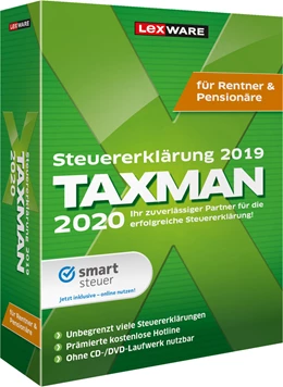 Abbildung von TAXMAN 2020 für Rentner & Pensionäre | 1. Auflage | 2019 | beck-shop.de