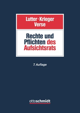 Abbildung von Lutter / Krieger | Rechte und Pflichten des Aufsichtsrats | 7. Auflage | 2020 | beck-shop.de