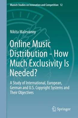 Abbildung von Malevanny | Online Music Distribution - How Much Exclusivity Is Needed? | 1. Auflage | 2019 | beck-shop.de