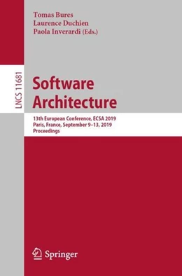 Abbildung von Bures / Duchien | Software Architecture | 1. Auflage | 2019 | beck-shop.de