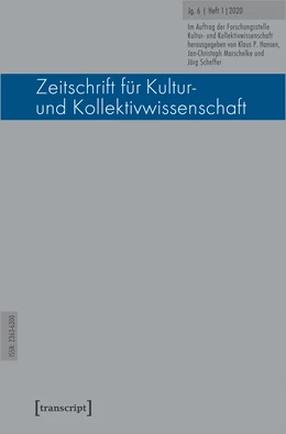 Abbildung von Hansen / Marschelke | Zeitschrift für Kultur- und Kollektivwissenschaft | 1. Auflage | 2020 | 11 | beck-shop.de