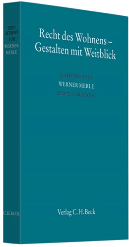 Abbildung von Recht des Wohnens - Gestalten mit Weitblick | 1. Auflage | 2010 | beck-shop.de