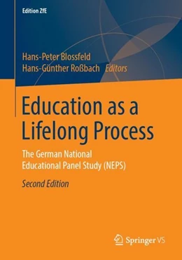 Abbildung von Blossfeld / Roßbach | Education as a Lifelong Process | 2. Auflage | 2019 | beck-shop.de