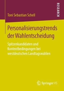 Abbildung von Schell | Personalisierungstrends der Wahlentscheidung | 1. Auflage | 2019 | beck-shop.de