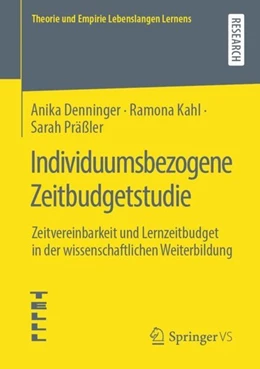 Abbildung von Denninger / Kahl | Individuumsbezogene Zeitbudgetstudie | 1. Auflage | 2019 | beck-shop.de