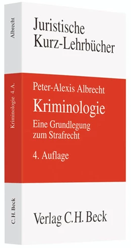 Abbildung von Albrecht | Kriminologie | 4. Auflage | 2010 | beck-shop.de