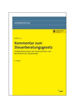 Abbildung von Kuhls | Kommentar zum Steuerberatungsgesetz | 4. Auflage | 2020 | beck-shop.de