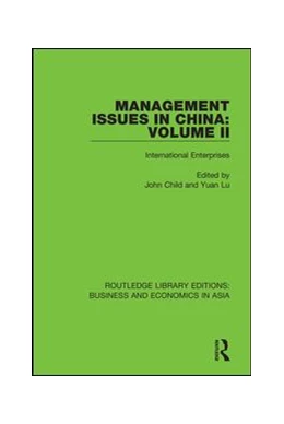 Abbildung von Child / Lu | Management Issues in China: Volume 2 | 1. Auflage | 2020 | beck-shop.de