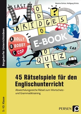 Abbildung von Schütz | 45 Rätselspiele für den Englischunterricht | 1. Auflage | 2019 | beck-shop.de