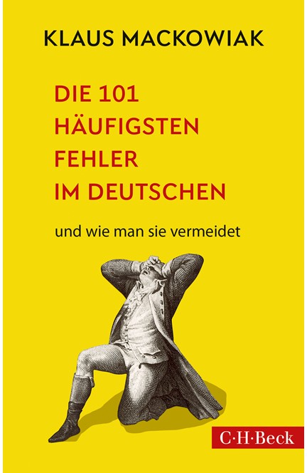 Cover: Klaus Mackowiak, Die 101 häufigsten Fehler im Deutschen