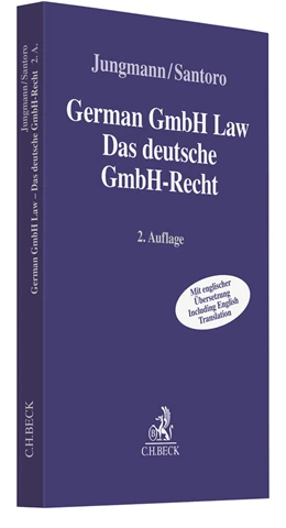 Abbildung von Jungmann / Santoro | German GmbH Law - Das deutsche GmbH-Recht | 2. Auflage | 2020 | beck-shop.de