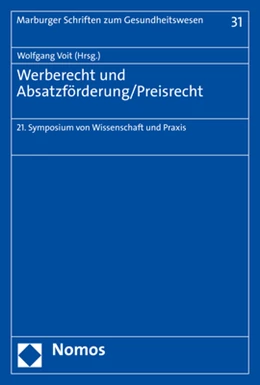 Abbildung von Voit | Werberecht und Absatzförderung/Preisrecht | 1. Auflage | 2019 | 31 | beck-shop.de