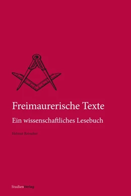 Abbildung von Reinalter | Freimaurerische Texte | 1. Auflage | 2019 | 22 | beck-shop.de