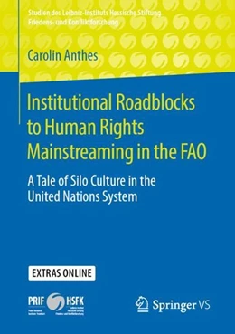 Abbildung von Anthes | Institutional Roadblocks to Human Rights Mainstreaming in the FAO | 1. Auflage | 2019 | beck-shop.de