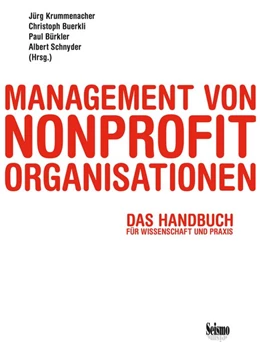 Abbildung von Buerkli / Bürkler | Management von Nonprofit-Organisationen | 1. Auflage | 2019 | beck-shop.de